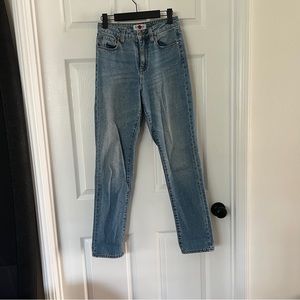 Denim High Rise Mom Jeans